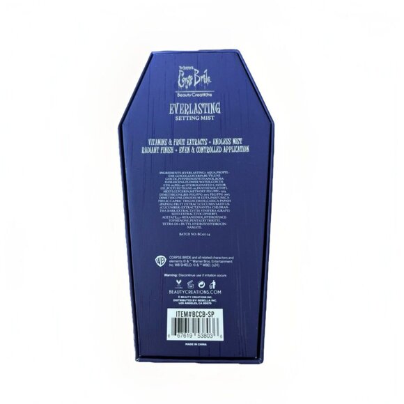 Tim Burton's Corpse Bride Makeup Setting Spray "Everlasting" NEW Radiant Finish - Picture 3 of 10